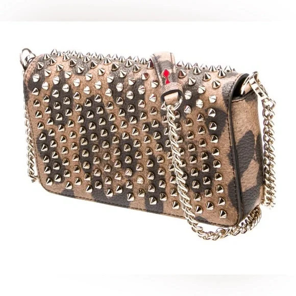Christian Louboutin leopard print bag 💓